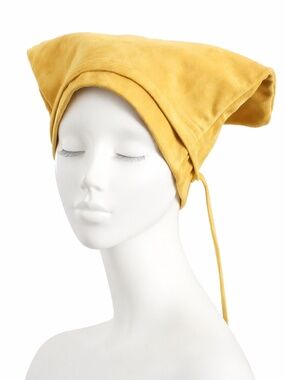 Bonnie Cashin for Sills Bag Hat Suede Leather Accessory Rare Vintage 60s Mod OS